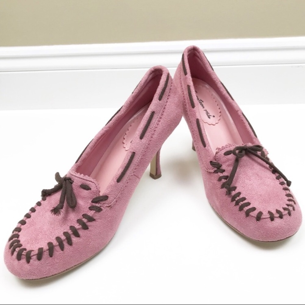 Seventeen Miles moccasin heels - NEW!